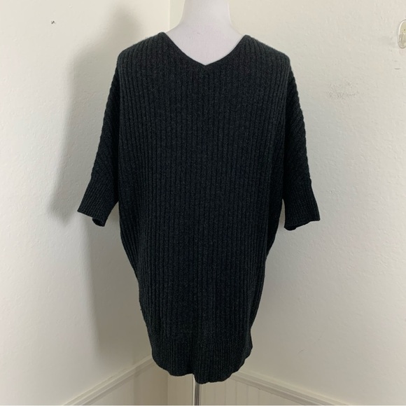 Vince 100% Cashmere Ribbed Pullover Cocoon Longline Sweater Women’s S Oversized - Picture 12 of 16